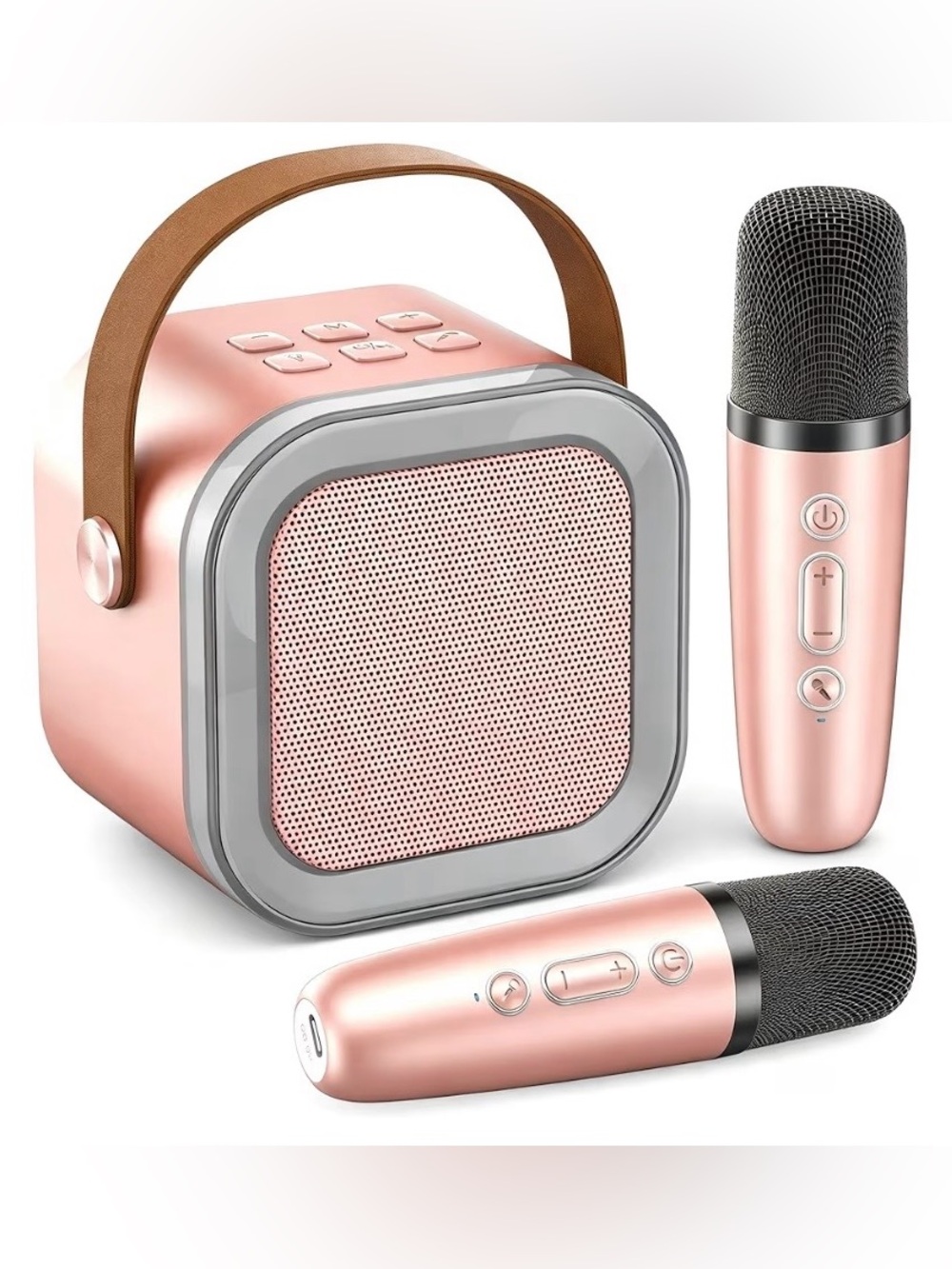 Karaoke Machine with Wireless Mics